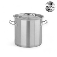 GARNEK WYSOKI Z POKRYWKĄ ZE STALI NIERDZEWNEJ 40X40 50L YATO