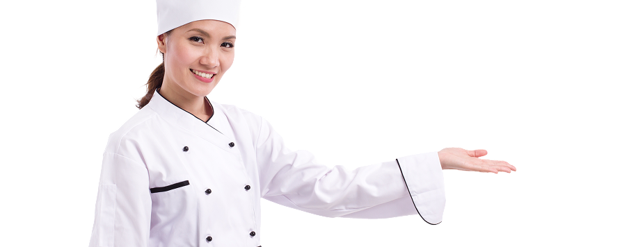 Newsletter zapisz się - grafika kucharza