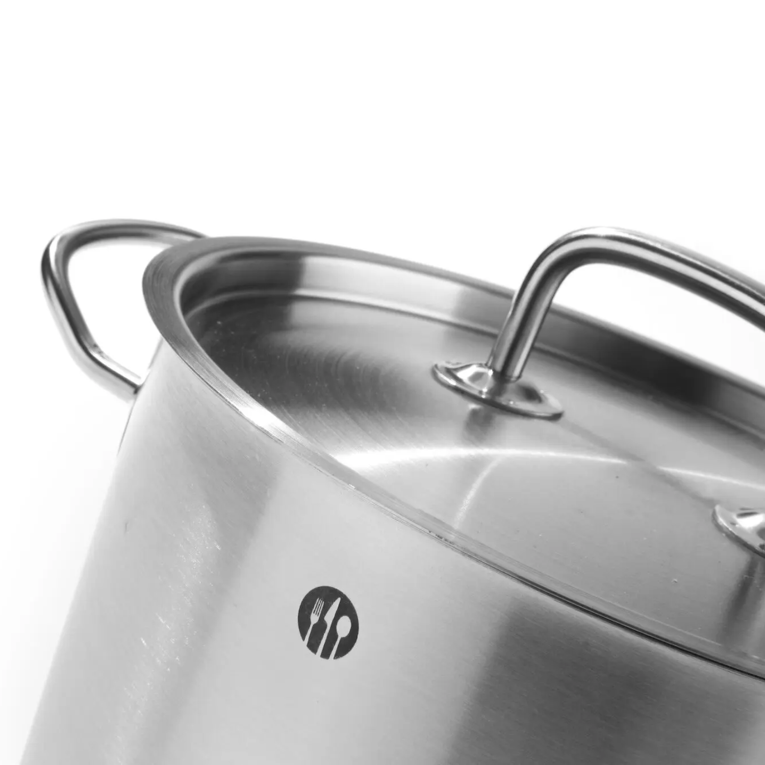 Garnek wysoki z pokrywką HENDI Budget Line 17L 280x(H)280mm
