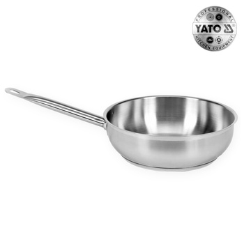 RONDEL DO SOSÓW ZE STALI NIERDZEWNEJ 24X7,5CM 3,4L YATO
