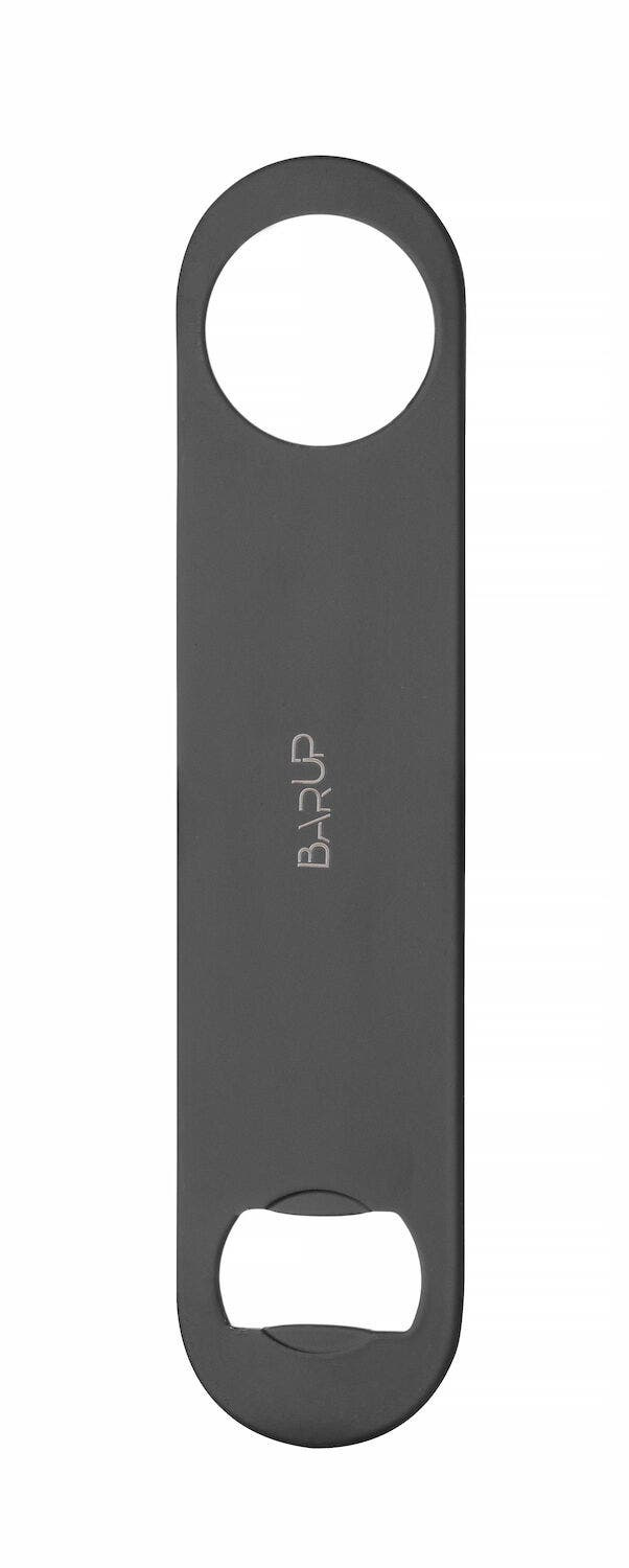 Otwieracz do butelek BarUp czarny 180x40mm