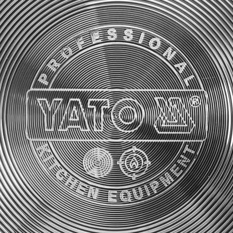 PATELNIA ALUMINIOWA Z POWŁOKĄ PTFE 240MM YATO