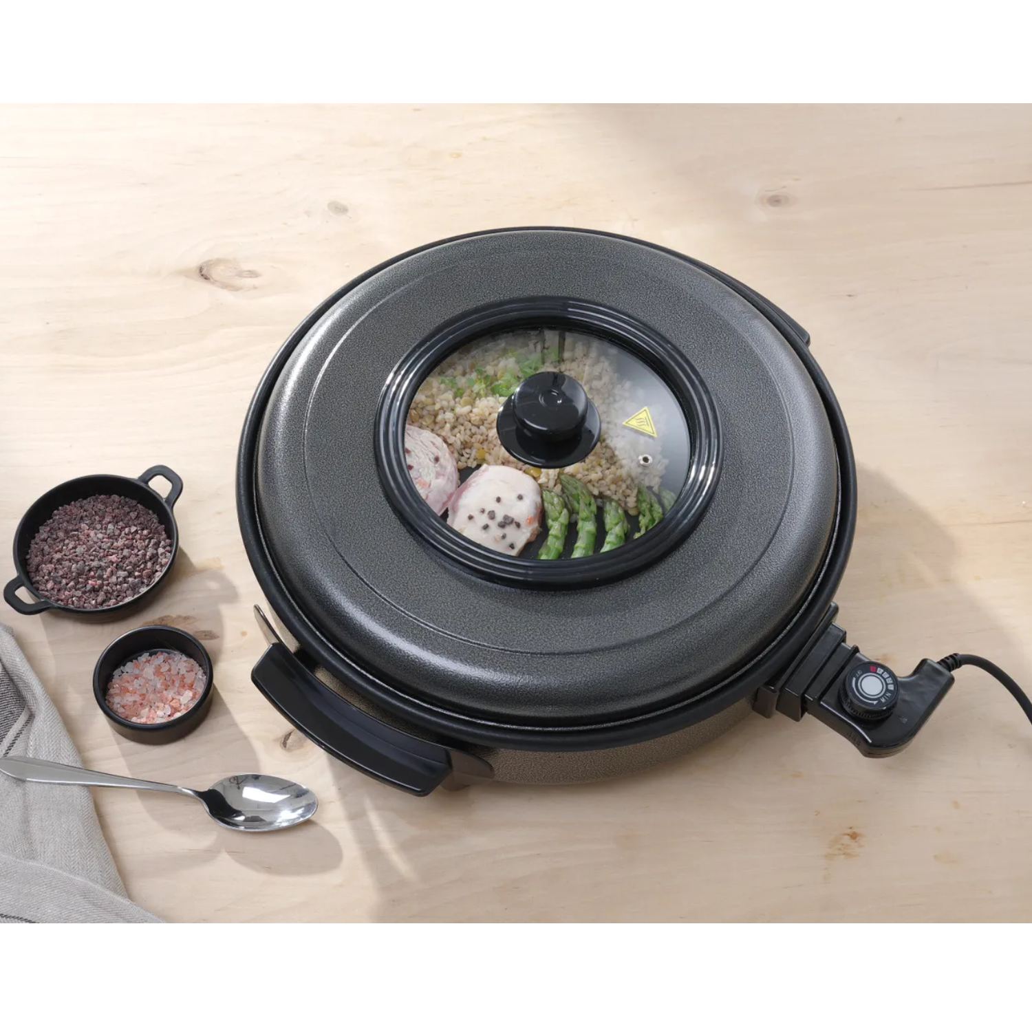 Multipatelnia elektryczna HENDI multipatelnia 550x(H)60 mm 230V/1600W 620x(H)170mm