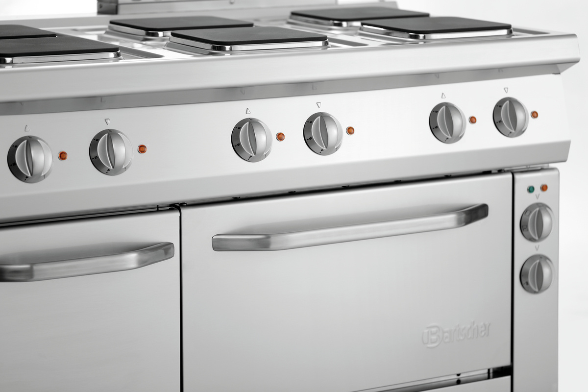 Kuchnia elektryczna 6-palnikowa 700, B1200, EBO Bartscher