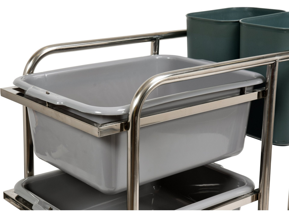 WÓZEK KELNERSKI 3-PÓŁKOWY Z 5 POJEMNIKAMI YATO