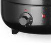 Kociołek do zupy HENDI Kitchen Line 8L czarny, 400W 330x(H)363mm