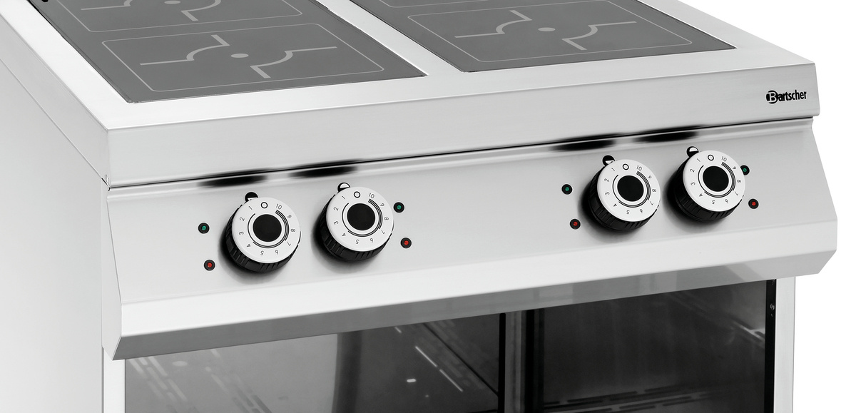 Kuchnia elektryczna 4-palnikowa indukcyjna, PO Bartscher