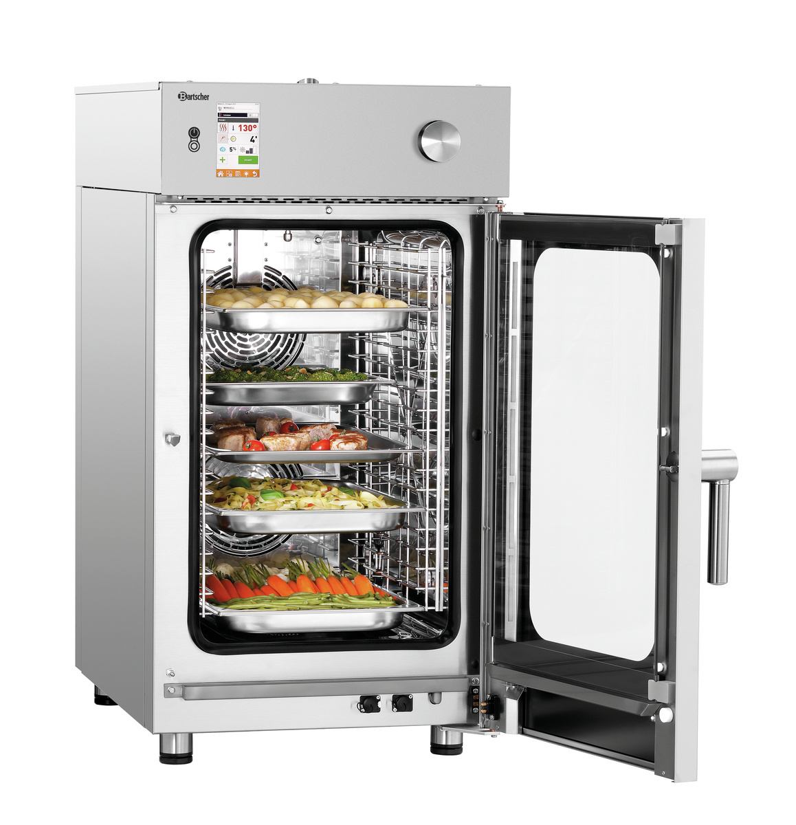 Piec konwekcyjno-parowy Silversteam-K 10110DRS Bartscher