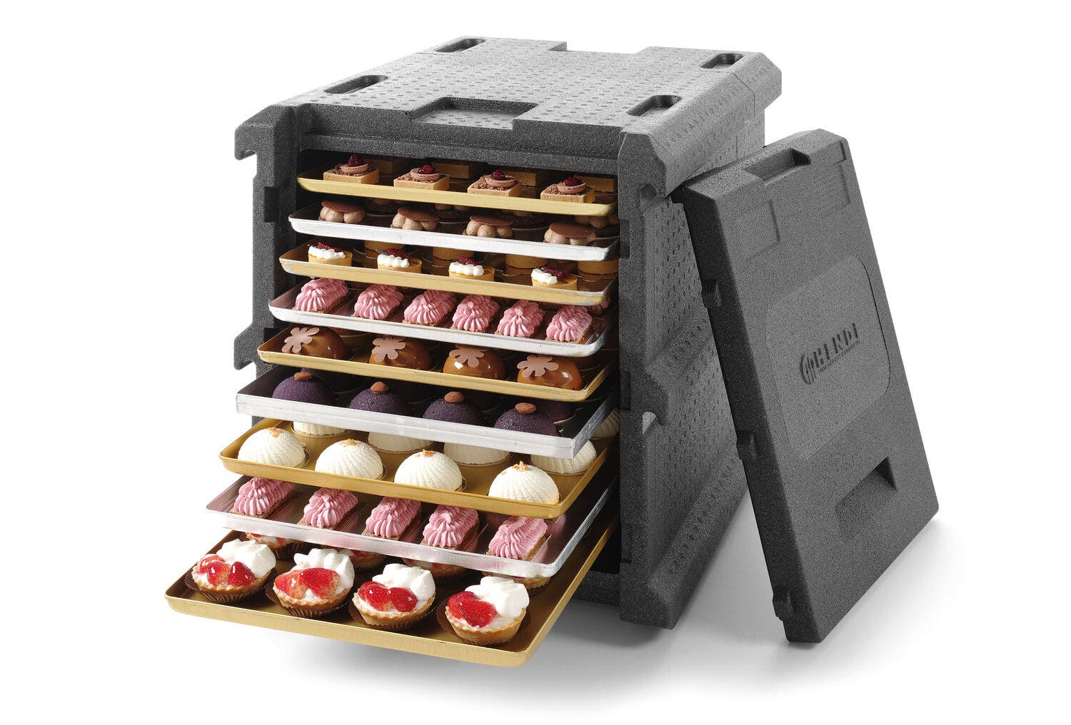 Pojemnik termoizolacyjny cateringowy 9 x 600x400 mm HENDI Profi Line EN 600x 400 128L 540x700x(H)640mm