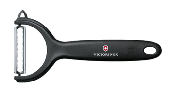 Obieraczka do pomidorów i kiwi z ząbkowanym ostrzem Victorinox czarny