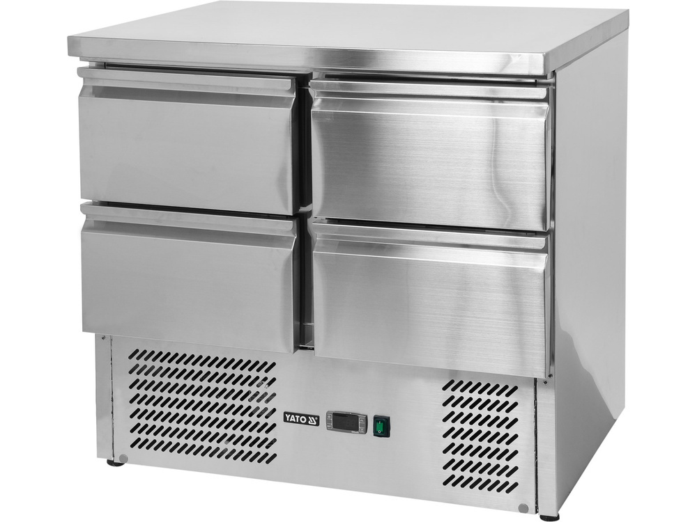 STÓŁ CHŁODNICZY Z 4 SZUFLADAMI - LINIA 700 YATO