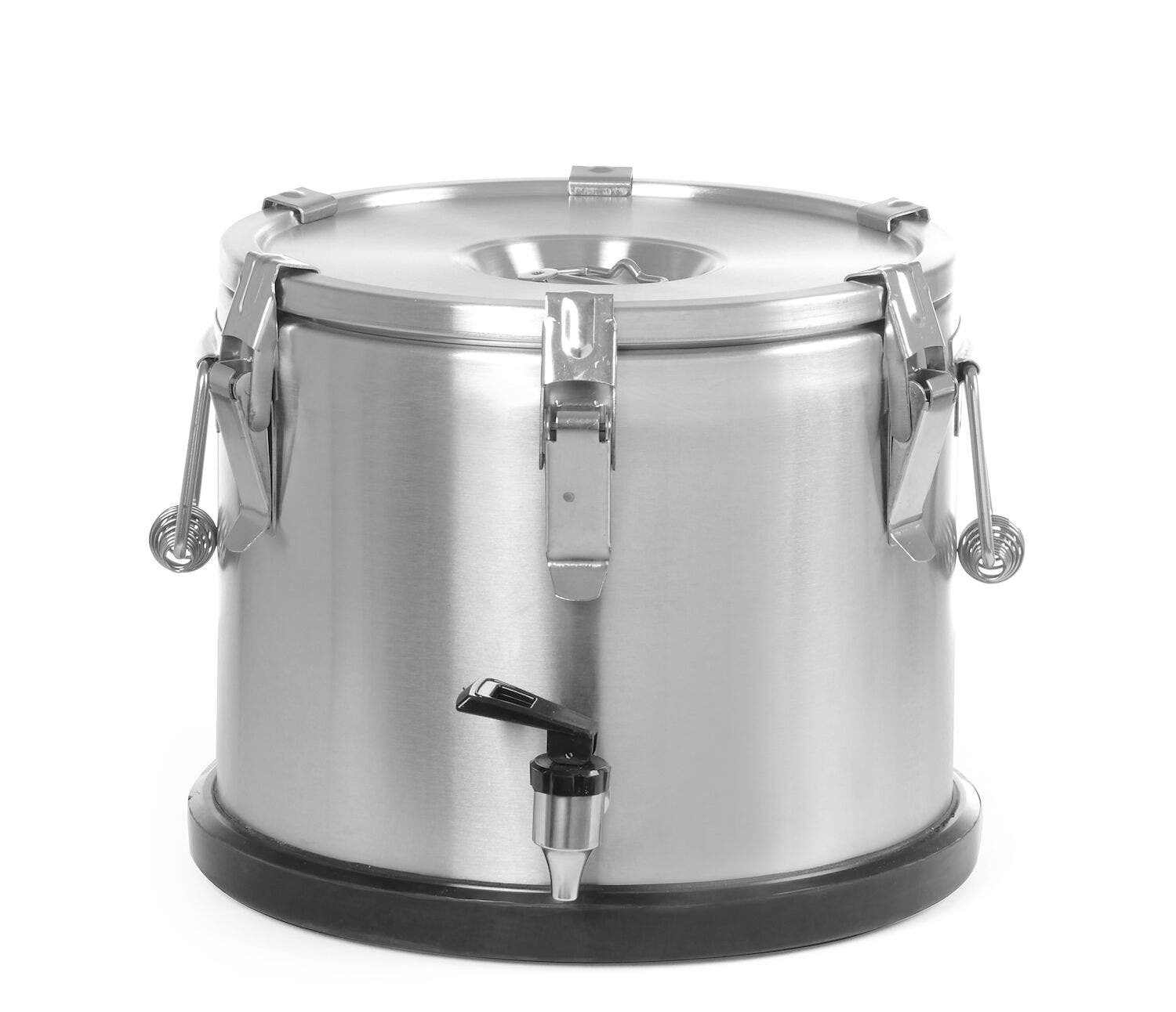 Termos do transportu żywności - z kranem HENDI Profi Line 15L 330x(H)280mm