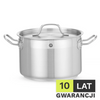 Garnek średni z pokrywką HENDI Profi Line 4L 200x(H)130mm