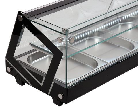 WITRYNA CHŁODNICZA 5X1/2 GN 175X39X37 YATO