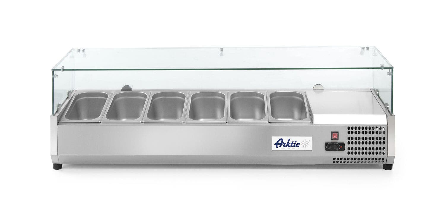 Nadstawa chłodnicza GN 1/3 Arktic 6x GN 1/3 230V/180W 1405x420x(H)456mm