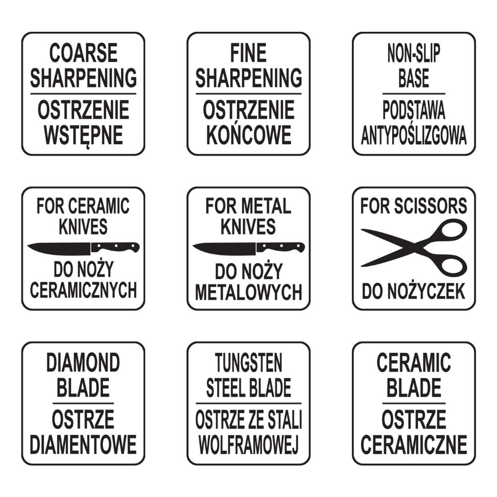 OSTRZAŁKA DO NOŻY I NOŻYCZEK YATO