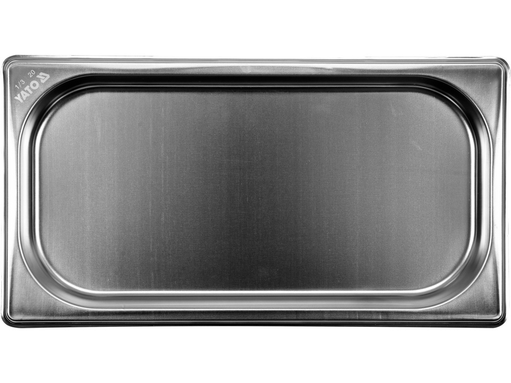 POJEMNIK GASTRONOMICZNY ZE STALI NIERDZEWNEJ GN 1/3 20MM  0,75L YATO