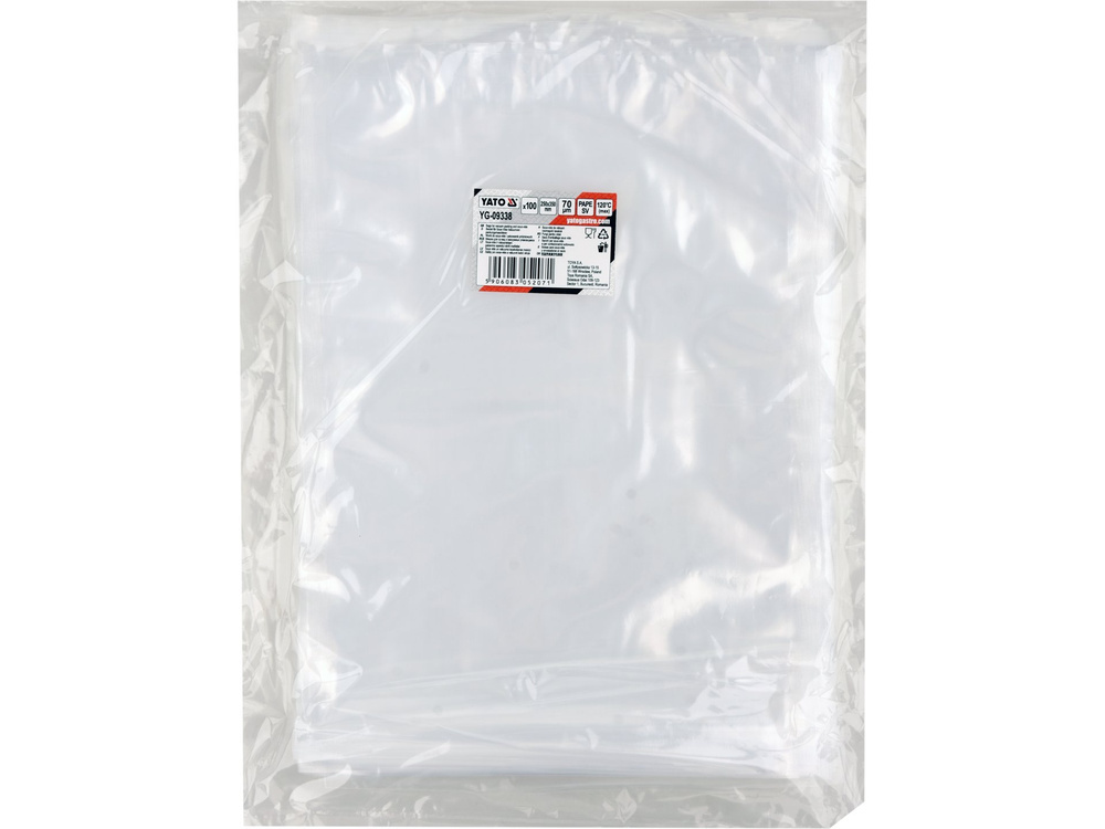 WORKI DO SOUS-VIDE I PAKOWAREK KOMOROWYCH 250X350 70UM PAPE SV, 100SZT YATO