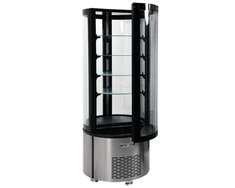 WITRYNA CHŁODNICZA 400L 68X68X175 CZARNA YATO