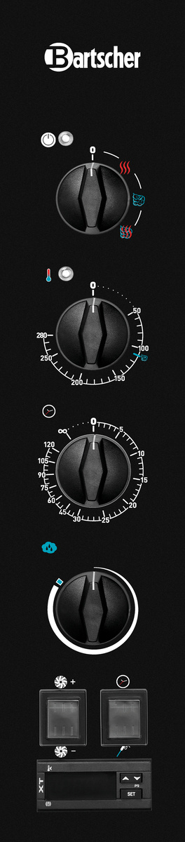Piec konwekcyjno-parowy Silversteam2 7110M Bartscher