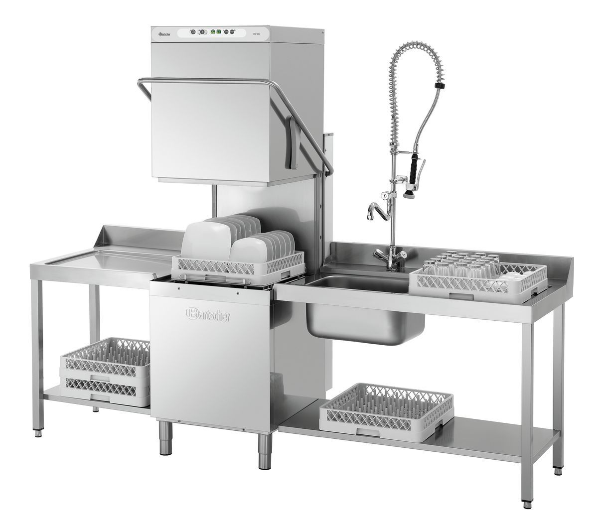 Zmywarka przelotowa DS 500 Bartscher