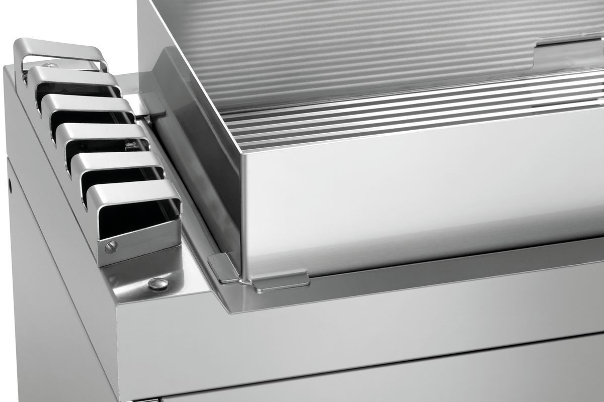 Osłona przeciwrozbryzgowa do płyty grillowej 740 Bartscher