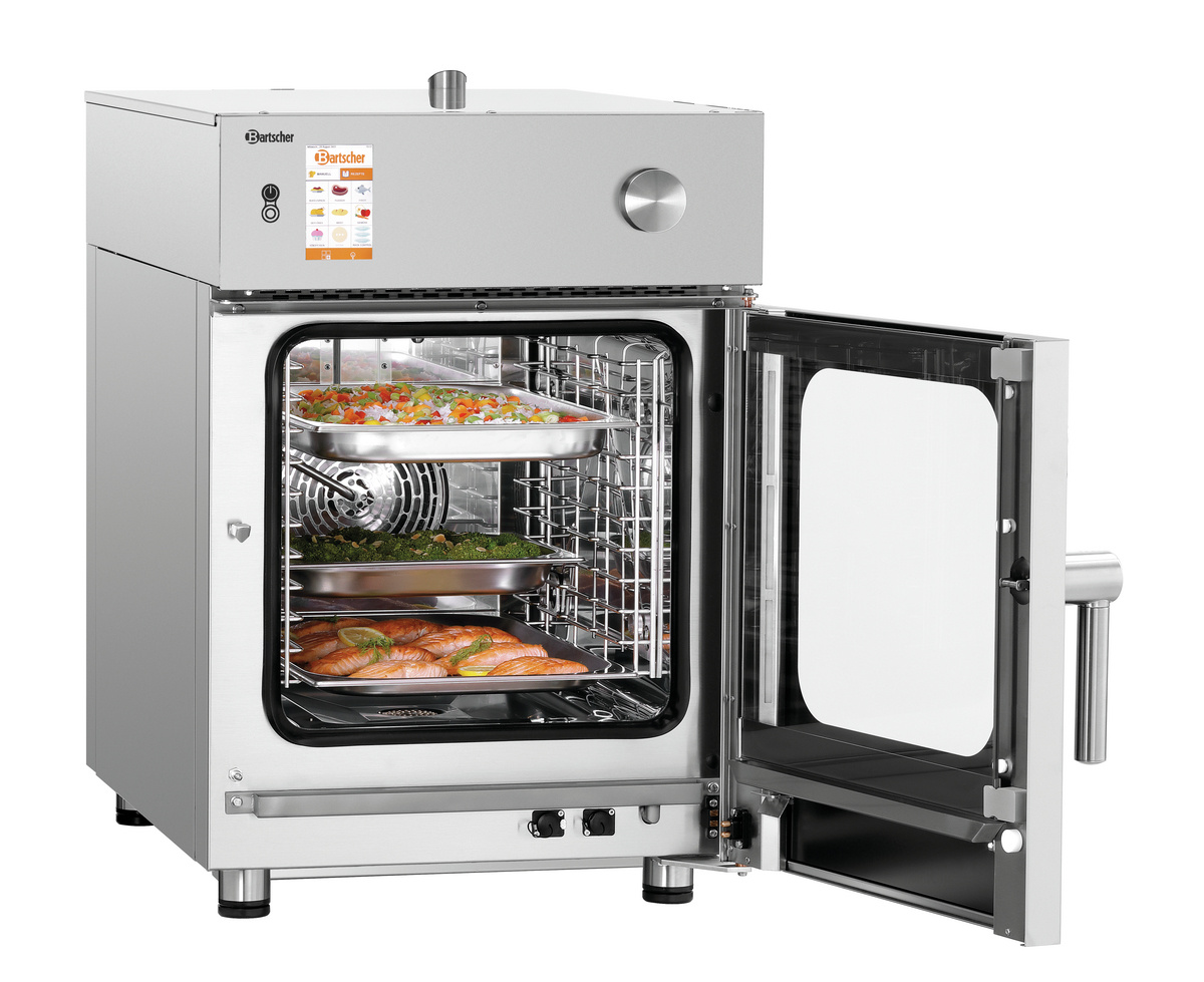 Piec konwekcyjno-parowy Silversteam-K 6110DRS Bartscher