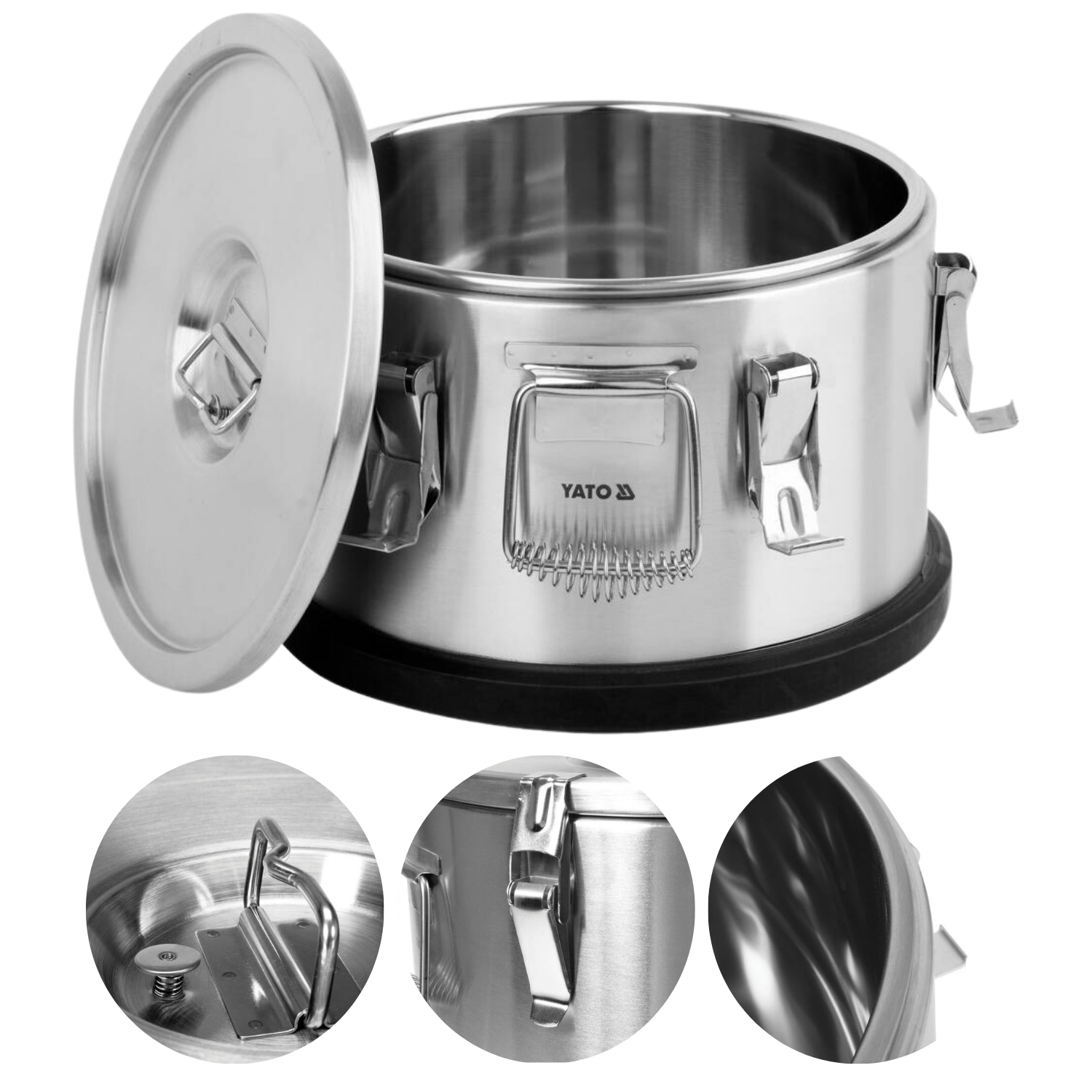 TERMOS TRANSPORTOWY ZE STALI NIERDZEWNEJ 10L YATO