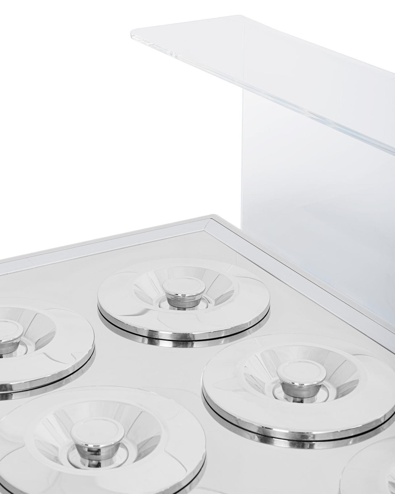 Dystrybutor do lodów | witryna do lodów | konserwator | retro | 8 tub | okrągłe kuwety | 1283x670x895 mm | GELATO POZETTI 8 BLUE