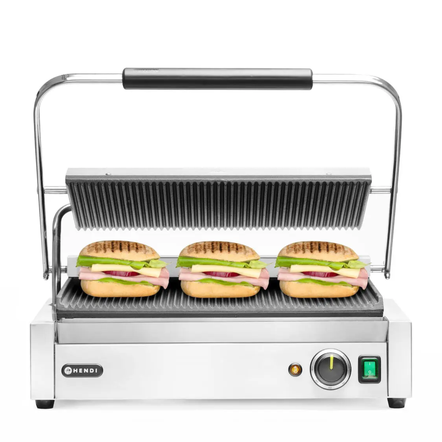 Grill kontaktowy Panini XL HENDI 230V/2700W 548x464x(H)231mm