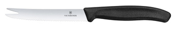 Nóż do sera i kiełbasy Victorinox czarny (L)219mm