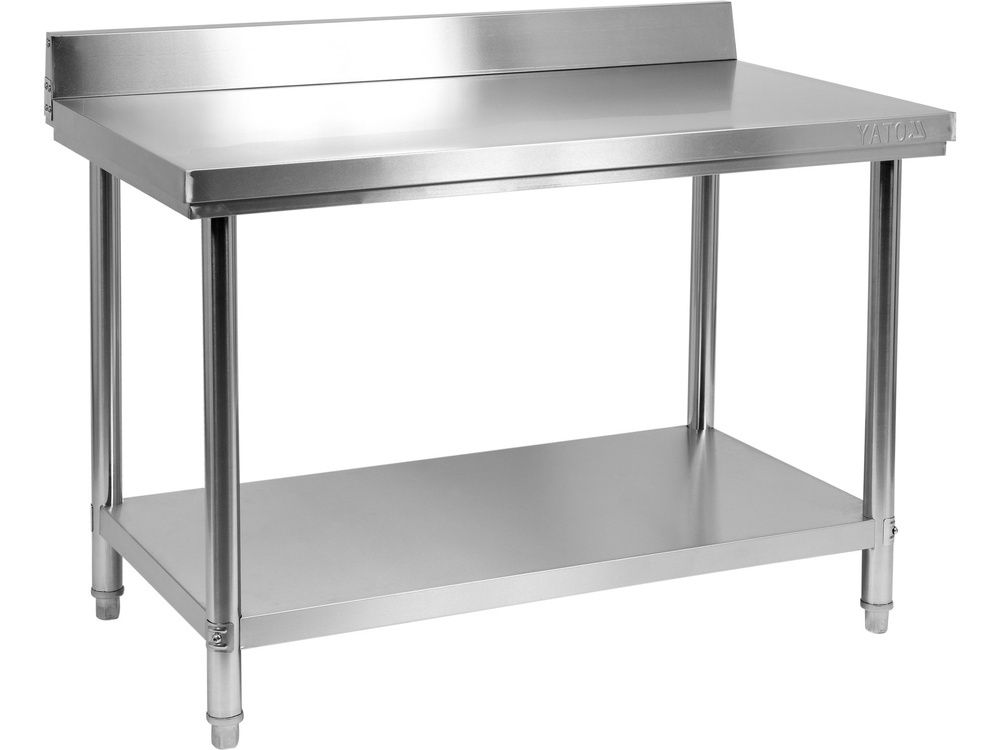 SKŁADANY STÓŁ PRZYŚCIENNY Z PÓŁKĄ 800X700XH850+100MM YATO