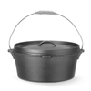 Kociołek żeliwny HENDI 7,2L czarny 310x(H)155mm