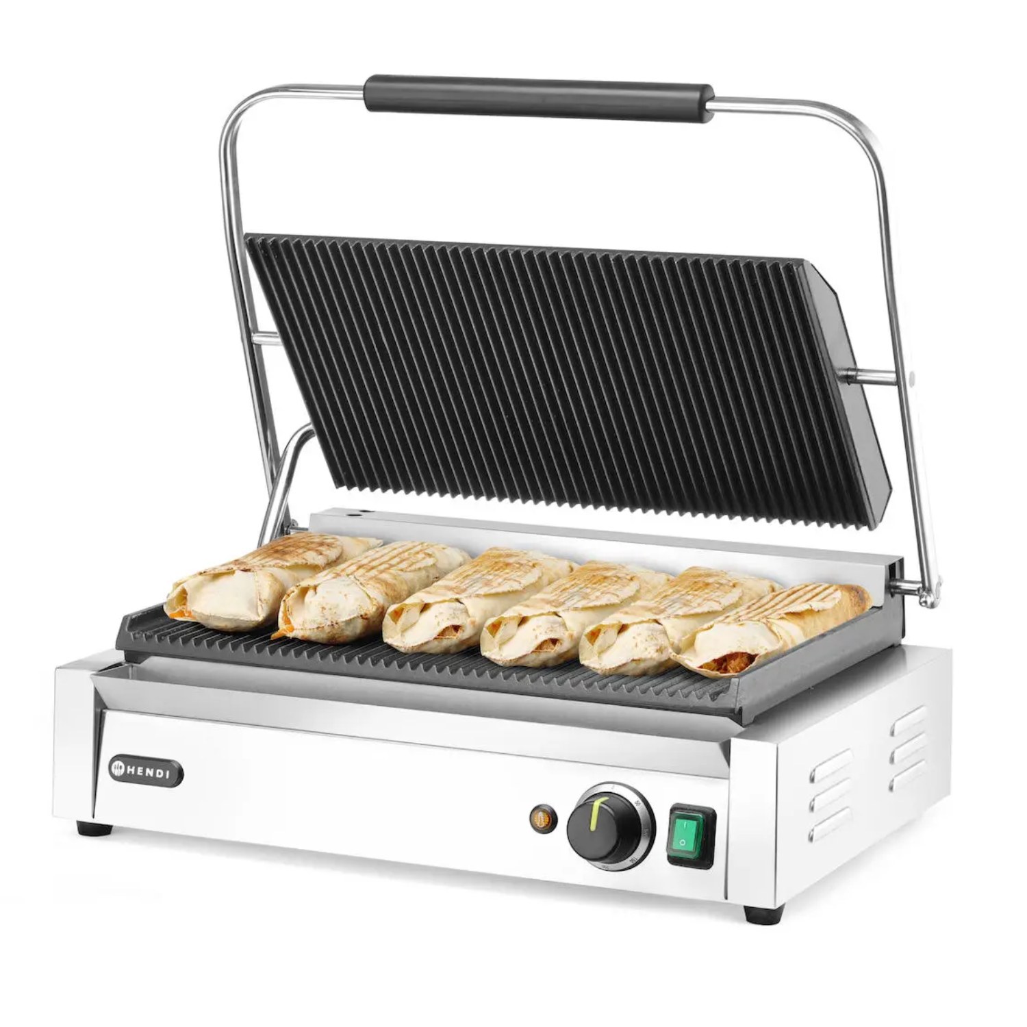 Grill kontaktowy Panini XL HENDI 230V/2700W 548x464x(H)231mm