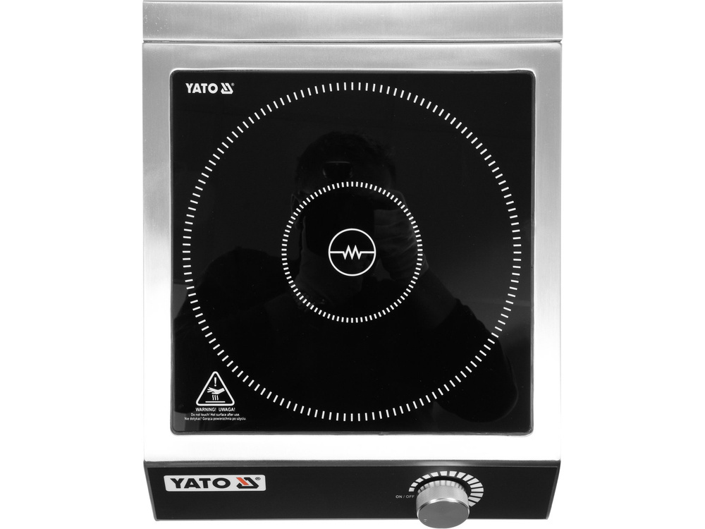 KUCHENKA INDUKCYJNA 3500W Z REGULACJĄ MANUALNĄ YATO