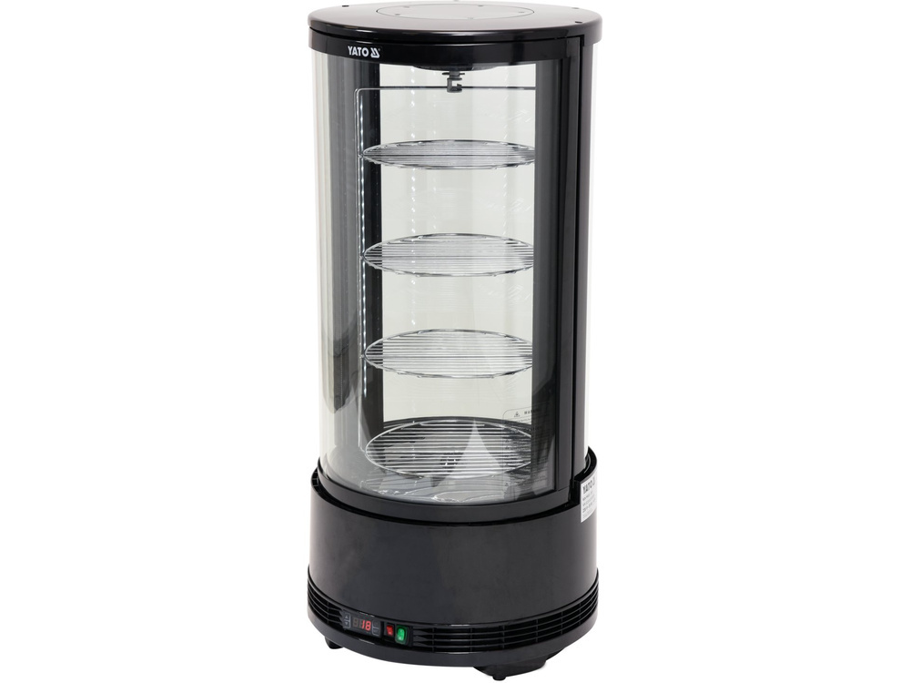 WITRYNA CHŁODNICZA 73L 50X50X106 CZARNA YATO