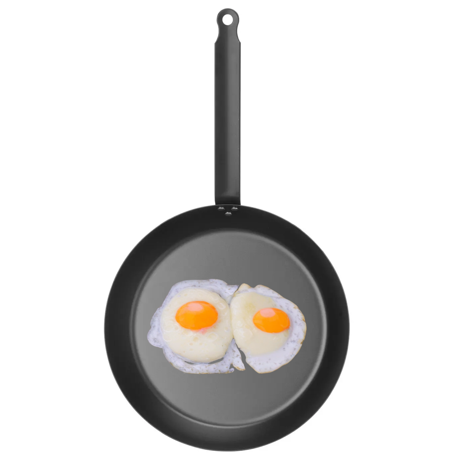 Patelnia ze stali węglowej 26cm HENDI, 264x490mm