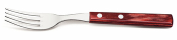 Widelec stołowy steak/pizza linia Horeca - zestaw 12 szt. Tramontina czerwony czerwony 12 szt. (L)200mm