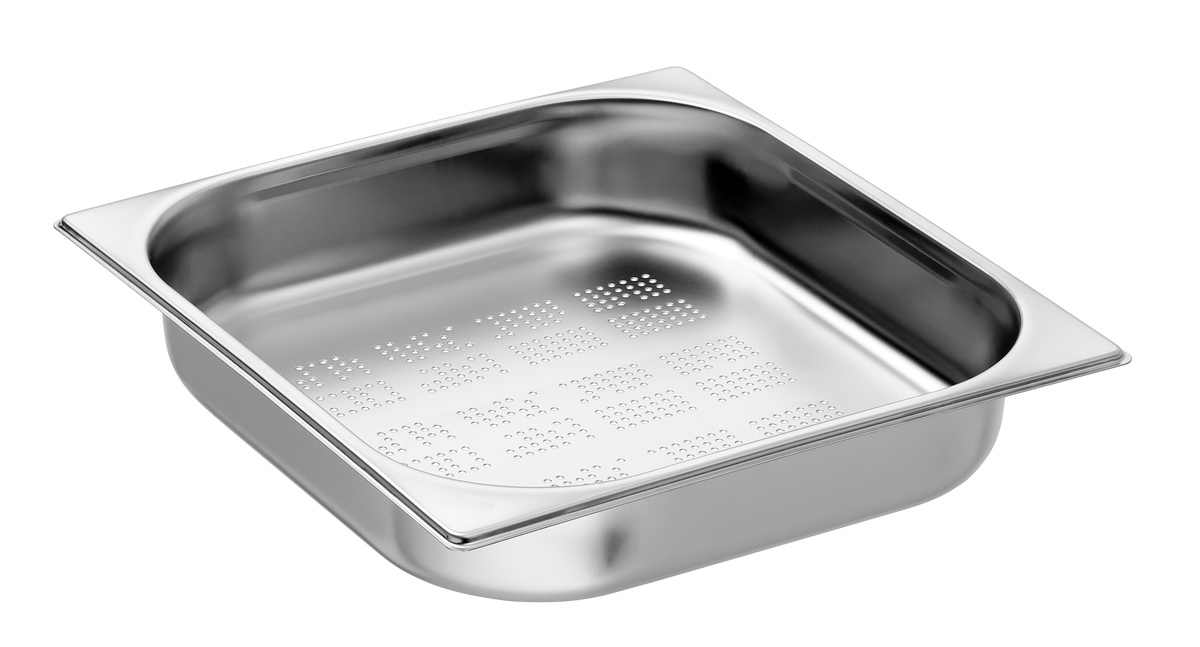 Pojemnik GN, 2/3 GN, 65mm, perforowany Bartscher