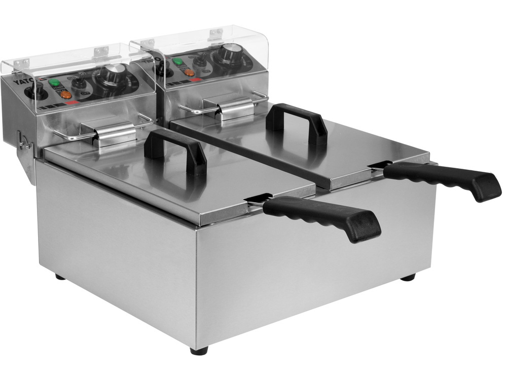 FRYTOWNICA 2-KOMOROWA 2X3,5L 2X2KW YATO