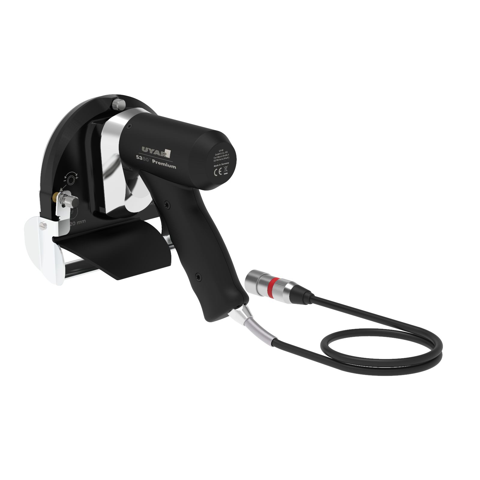 Nóż do kebaba elektryczny UYAR S380+ Premium 2 gen. 120MM IP64 130W