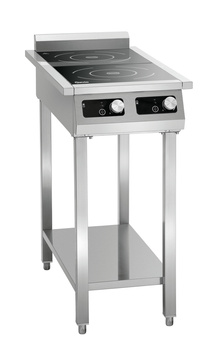 Podstawa do kuchenek indukcyjnych z 2-palnikami 3550-1 TCK Bartscher
