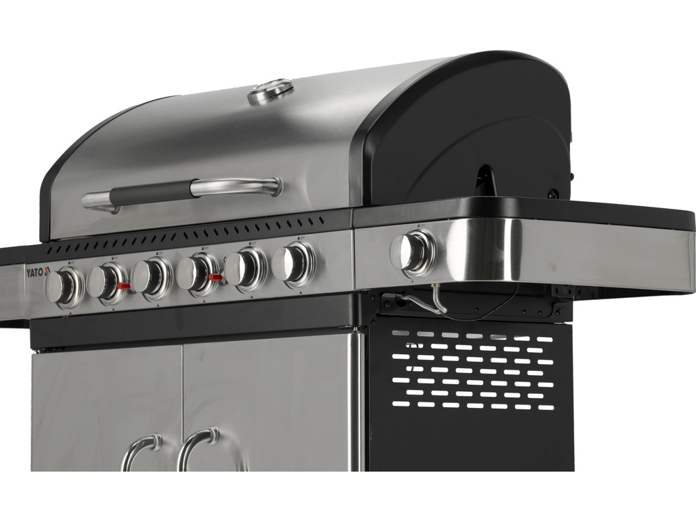 GRILL GAZOWY 6+1 STAL NIERDZEWNA 20,2KW YATO