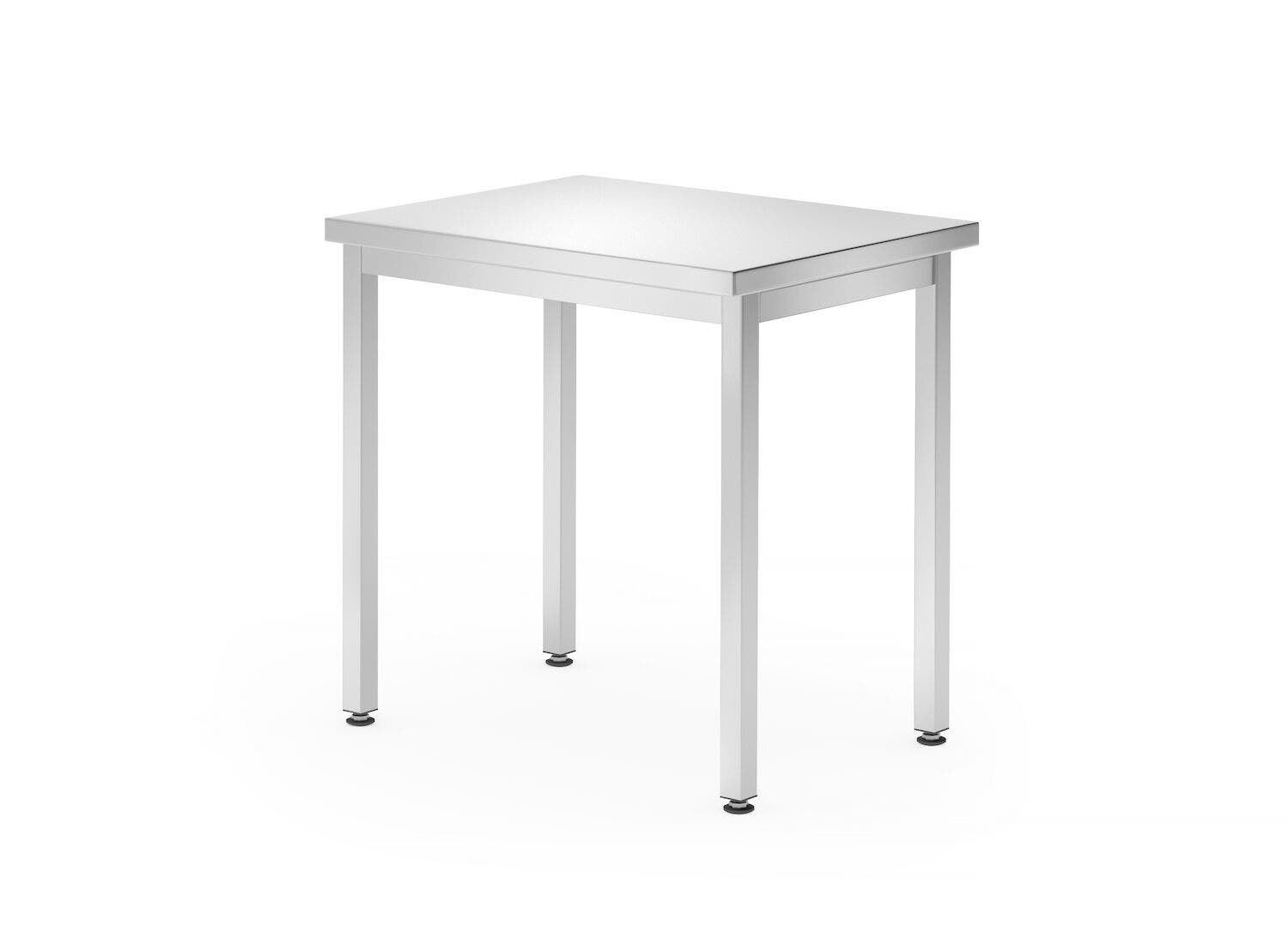 Stół centralny - skręcany głębokość 600 mm HENDI Budget Line 800x600x(H)850mm