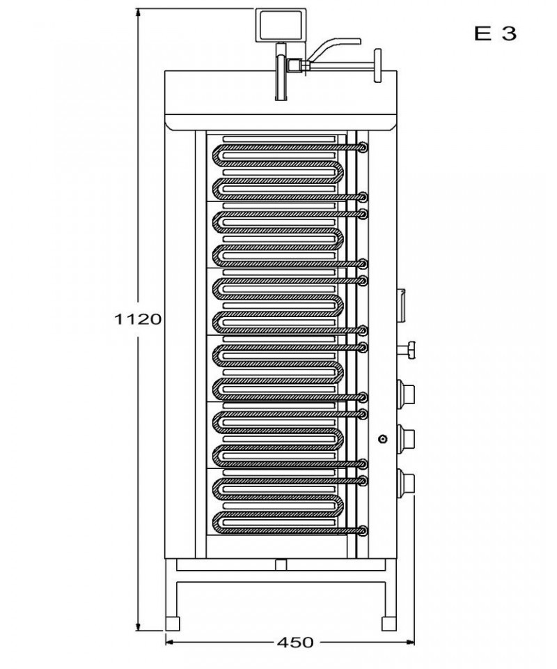 Opiekacz elektryczny E3 POTIS