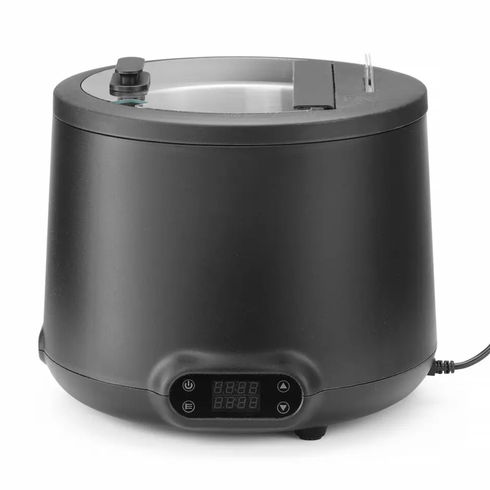Kociołek do zupy HENDI UNIQ 8L czarny 220-240V/500W 365x(H)325mm