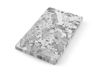 Papier pergaminowy do frytek i przekąsek HENDI Restauracja 500 szt. 258x425mm