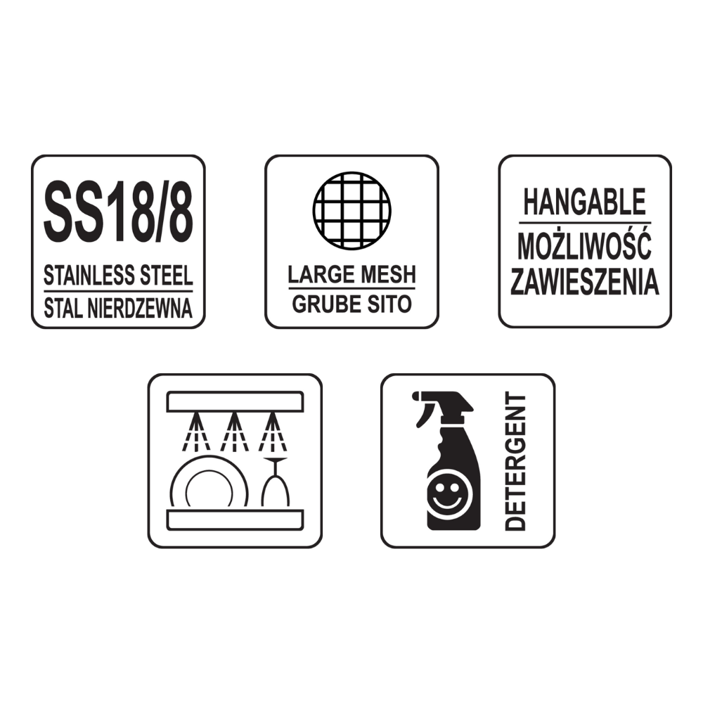 ŁYŻKA CEDZAKOWA 200MM YATO