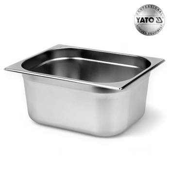 POJEMNIK GASTRONOMICZNY ZE STALI NIERDZEWNEJ GN 1/2 150MM 10L YATO