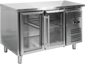 STÓŁ CHŁODNICZY 2-DRZWIOWY PRZESZKLONY - LINIA 700 YATO